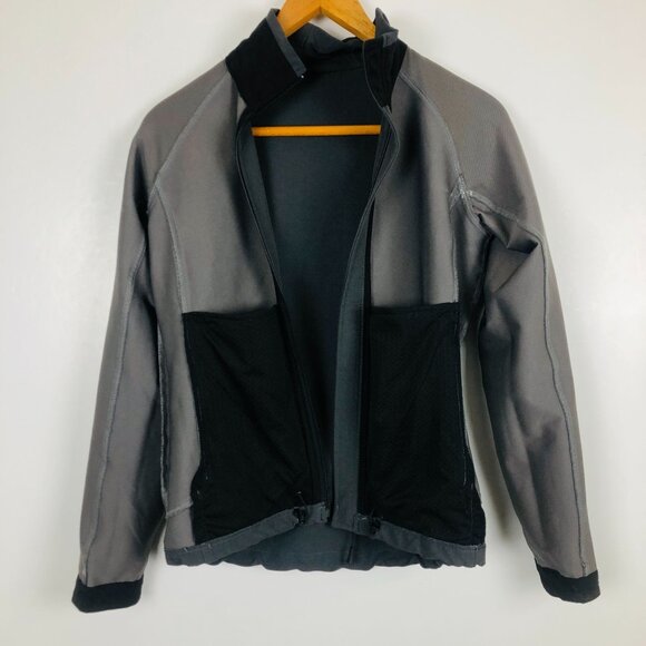 The North Face TNF Womens FlashDry Jacket Sz Small Full-Zip Gray - Picture 9 of 14